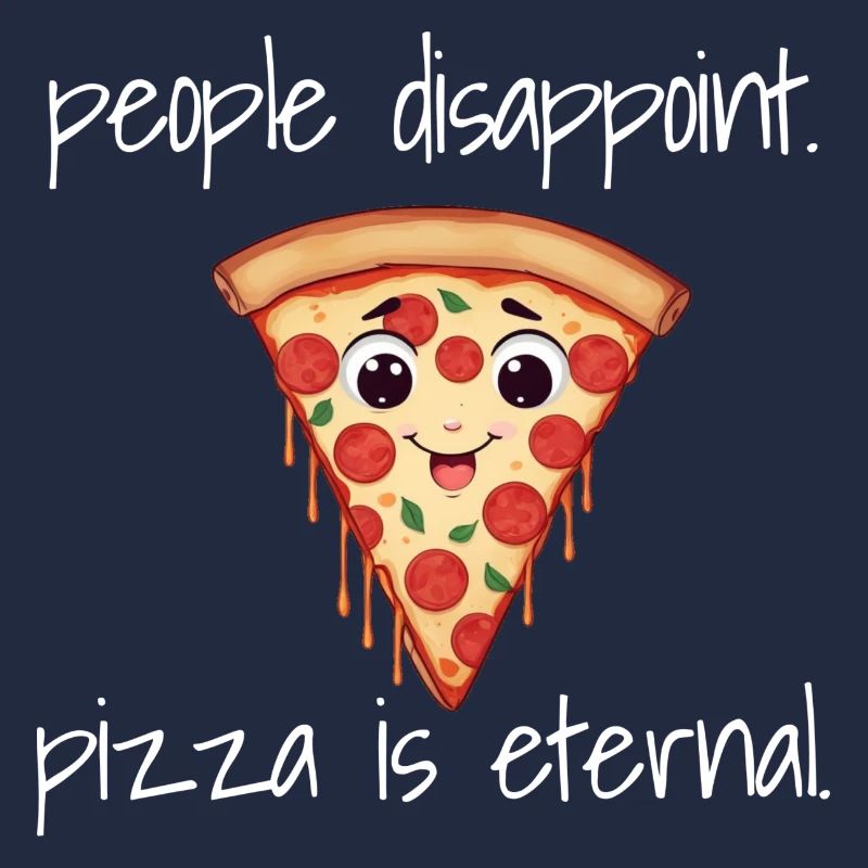 People Disappoint - Pizza Is Eternal - Pizza Lover