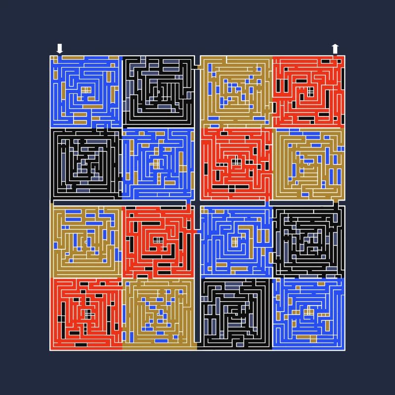 Laby Square 2 (version couleurs)
