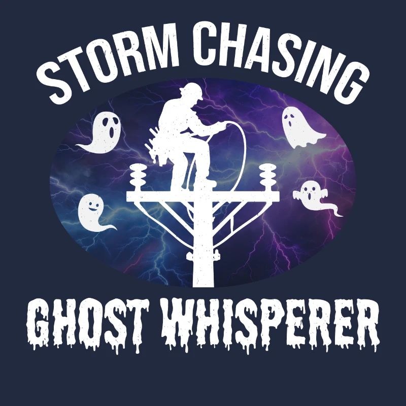 Storm Chasing Ghost Whisperer – Lineman Halloween