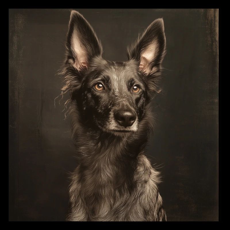 Animaux noirs - Drôle de chien