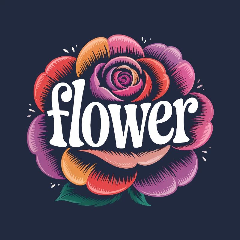 Blumen Logo - Cooles Gartendesign