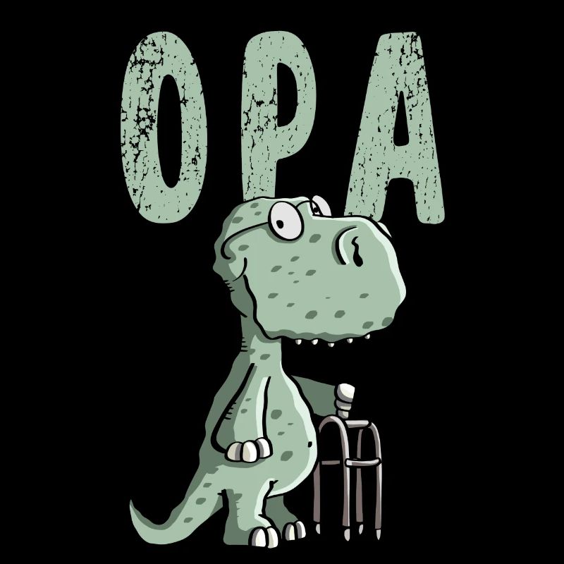Opa Dinosaurier - Großvater - Geschenk