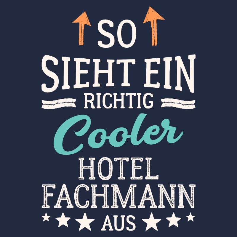 So sieht ein richtig cooler Hotelfachmann aus