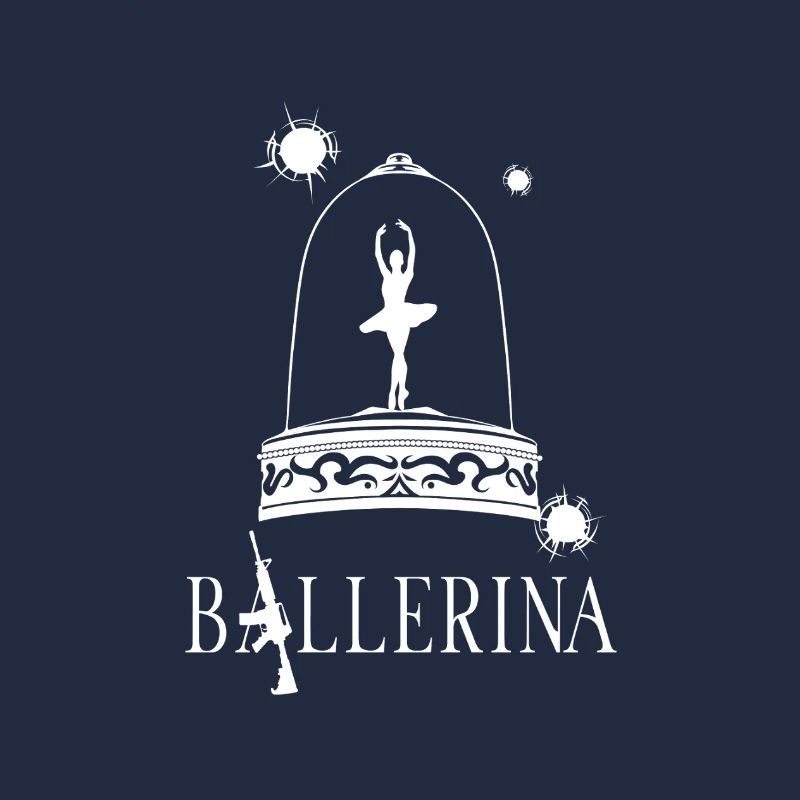 Danseuse dans une grêle de balles – balleuse expressive