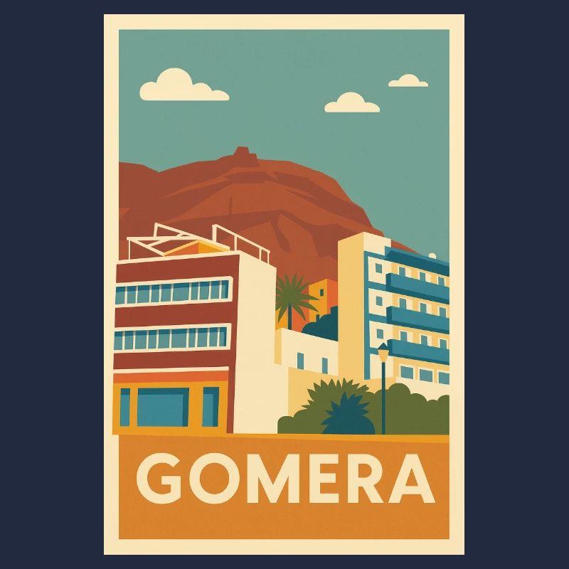 Panorama de l’île de Gomera
