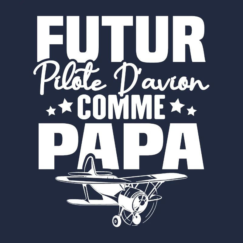 Future Airplane Pilot as Dad