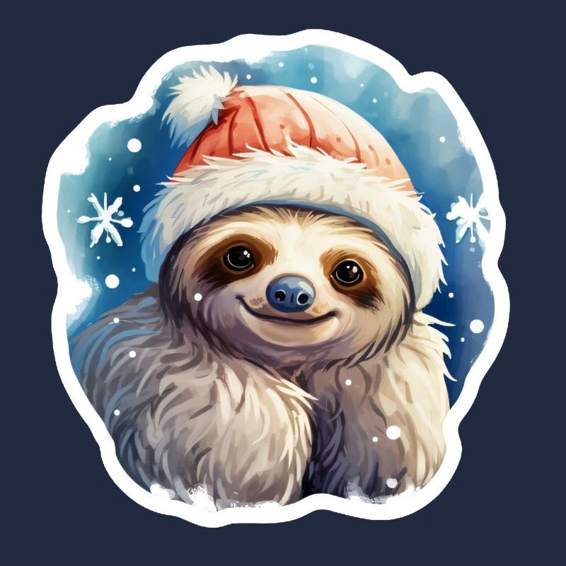 Weihnachtsfaultier