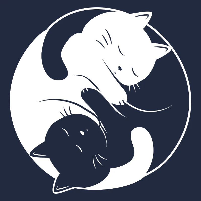 Ying Yang Cat