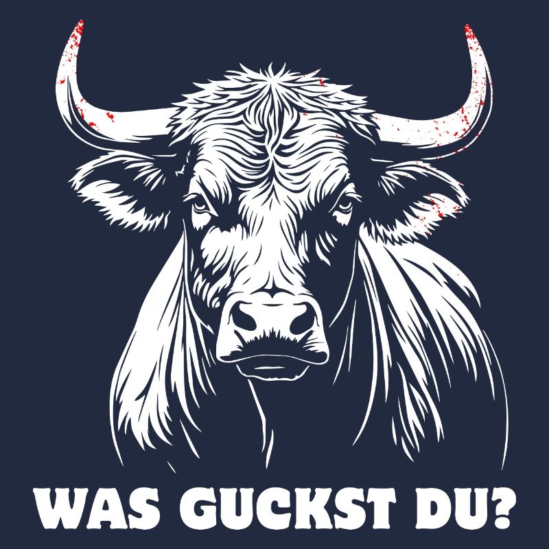 Stier - Was guckst du? stolz, selbstbewusst