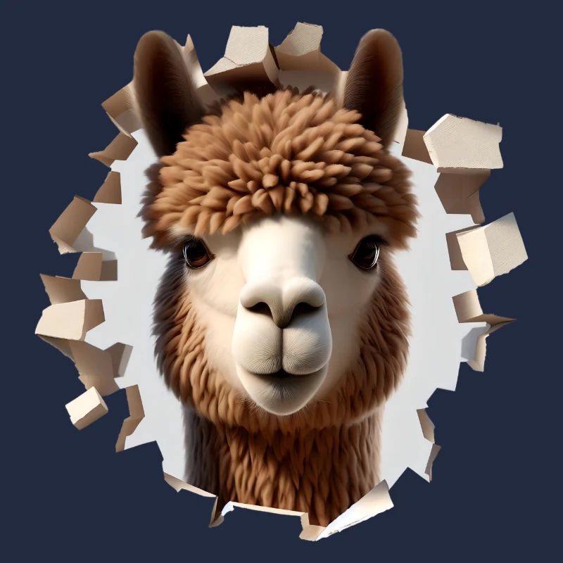 Alpaca Head in Hole 2