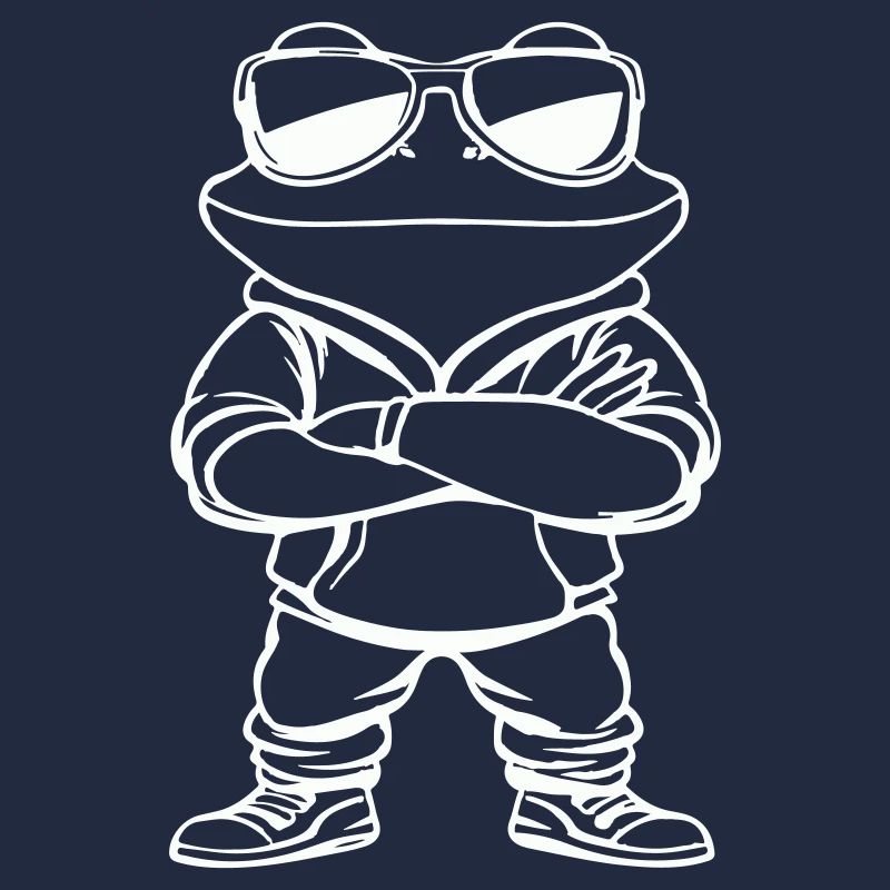 frosch comic sonnenbrille