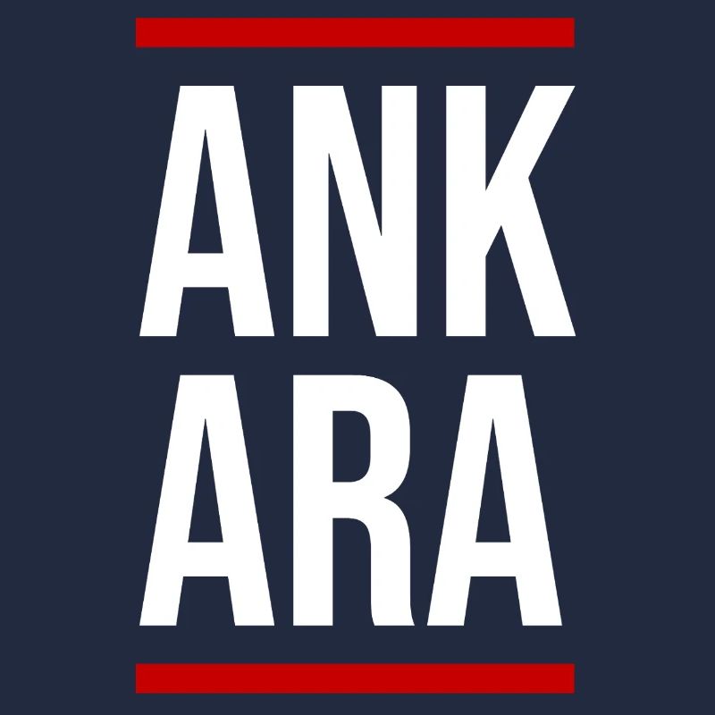 Typographie en blocs gras d’Ankara