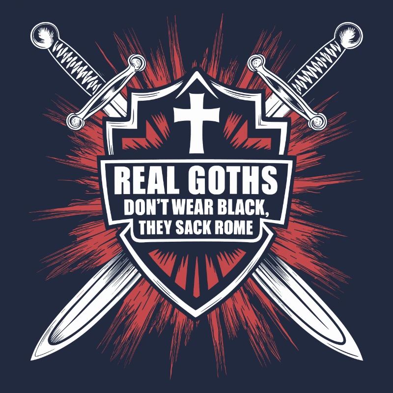 Goth humor meets history
