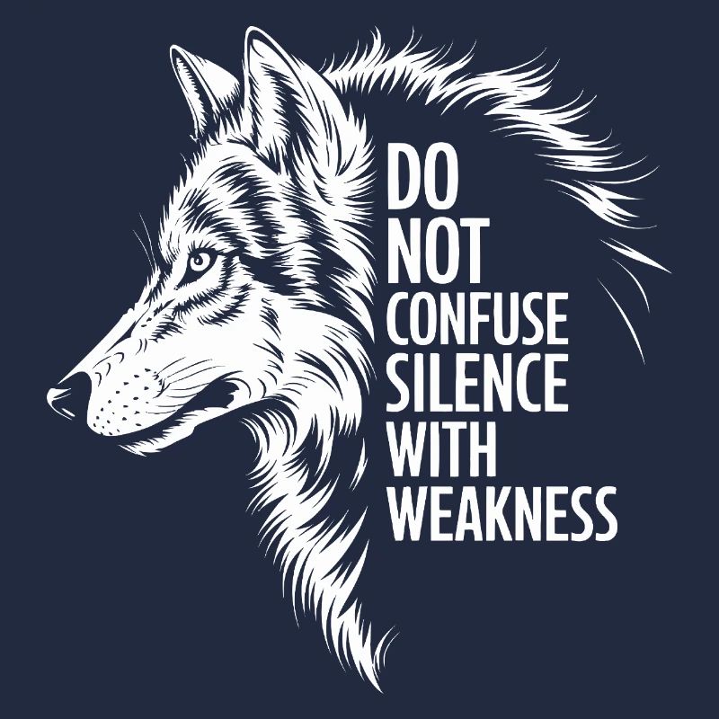 Wolf Silence Strength