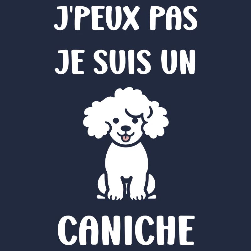 Humour chien petit caniche