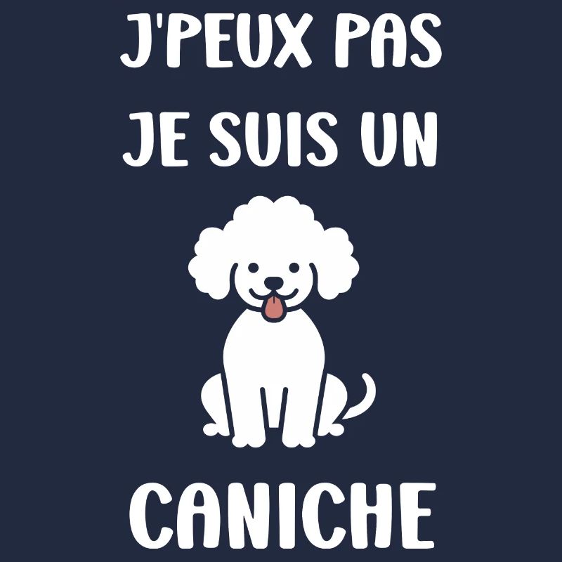 Humour chien petit caniche