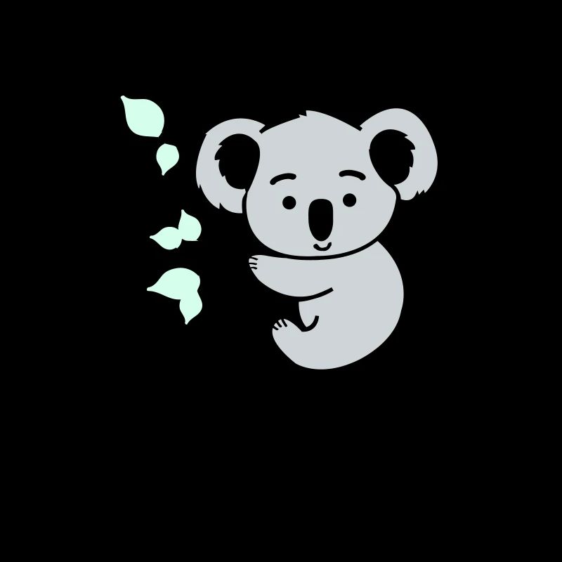 koalabär comic baum