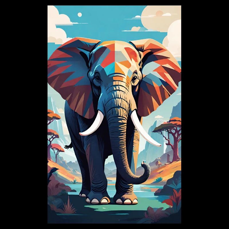 Elefant | Wildtier | Afrika | Kindermotive