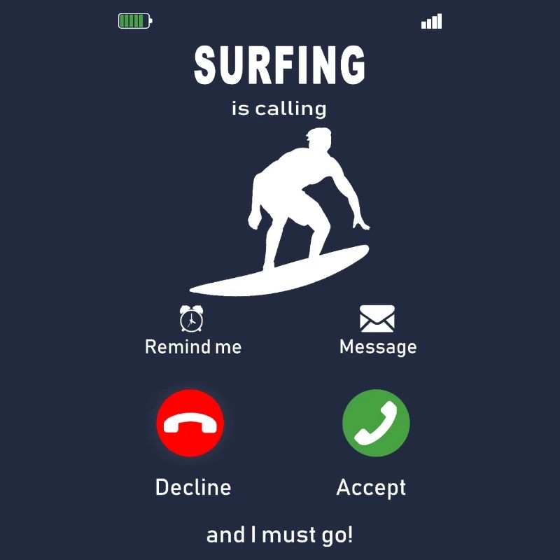 Le surf, c’est l’appel