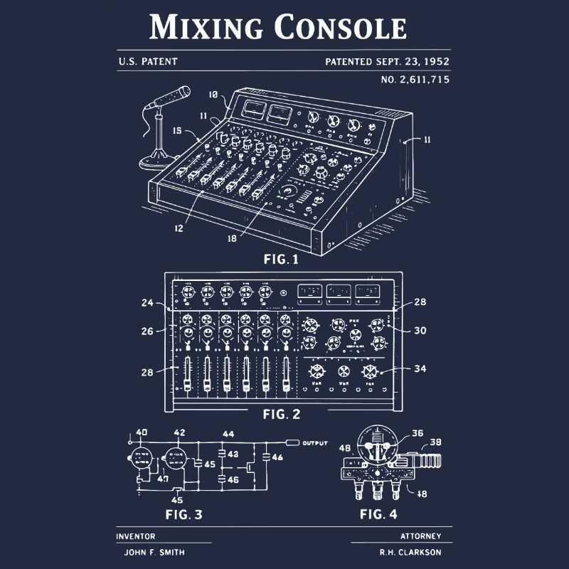 Console de mixage Blueprint