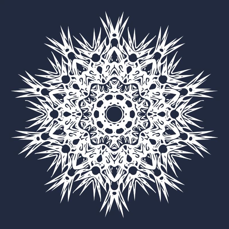 Lignes géométriques forme mandala