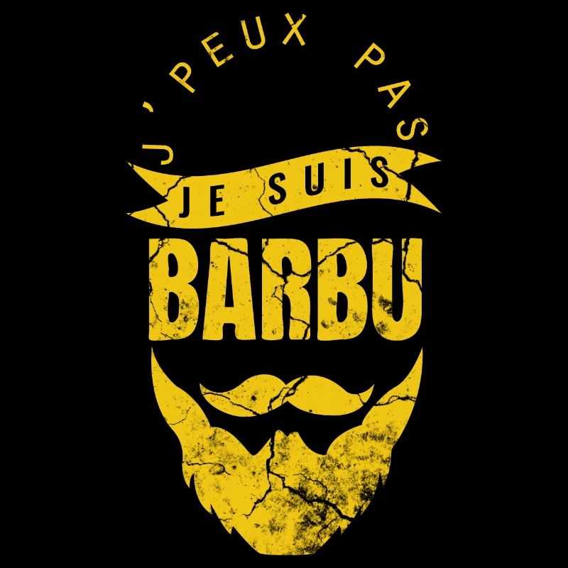 Je peux pas je suis barbu humour