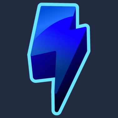 NeonBlitz Lightning Grafica Blu