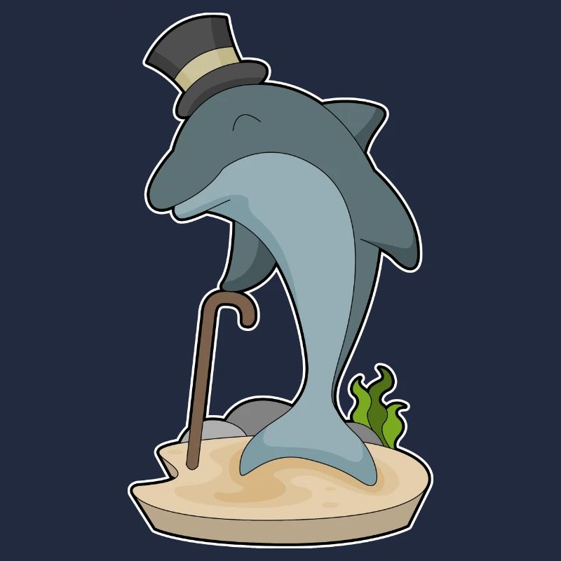 Chapeau de gentleman dauphin