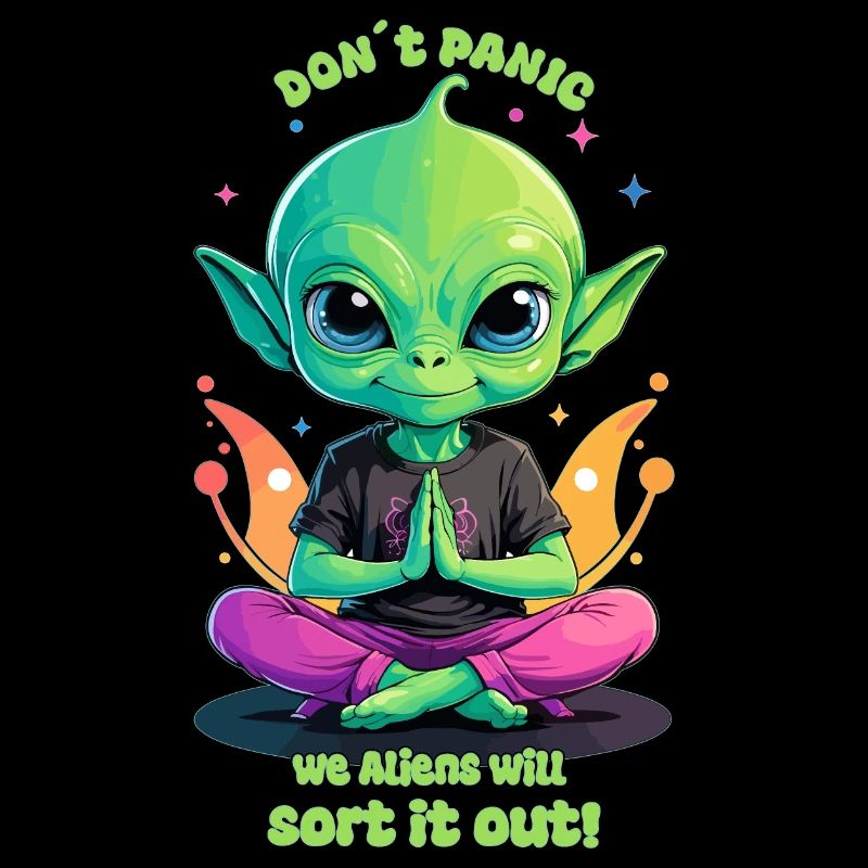 Süßer Alien Regelt das !