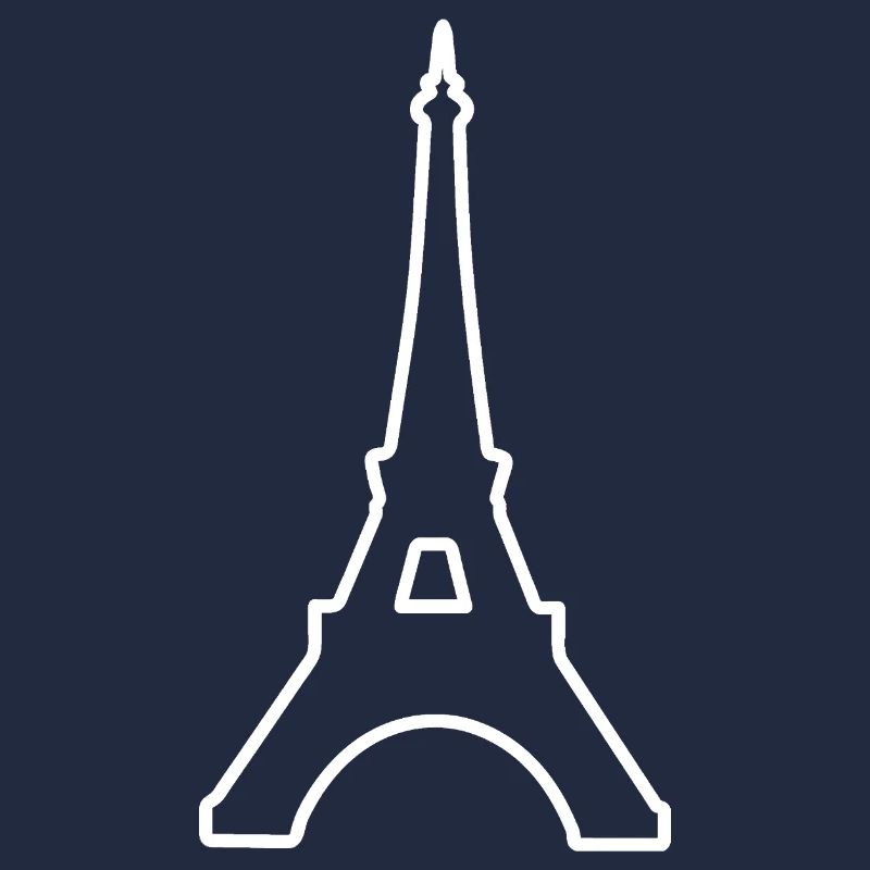 Tour Eiffel Paris monument minimaliste