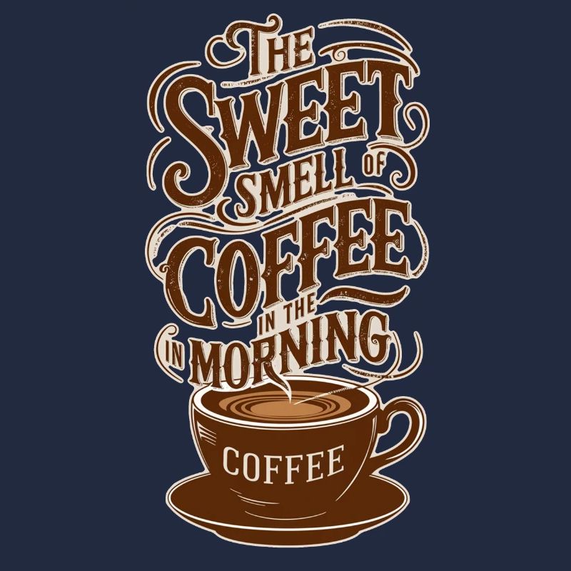 douce odeur du café le matin