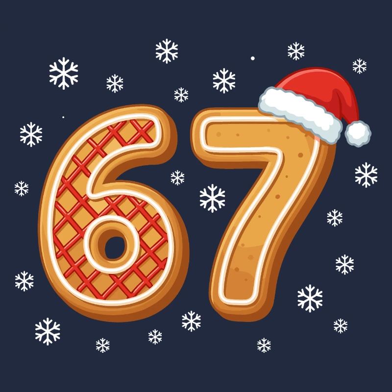 67 Christmas Funny Gingerbread 6 7 Santa Meme