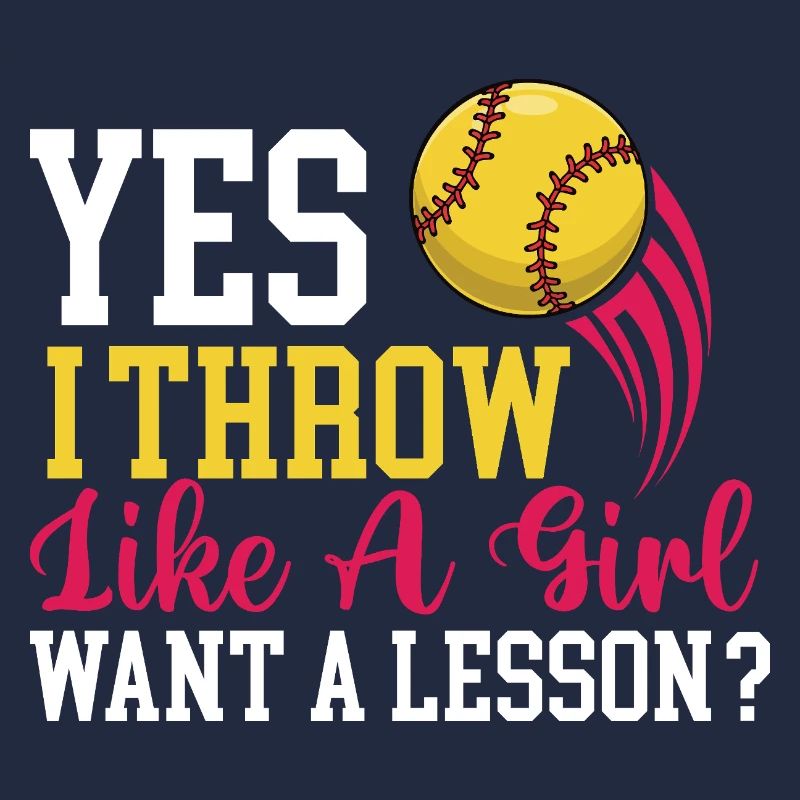 Ja, ich warf wie ein Mädchen, will eine Lektion