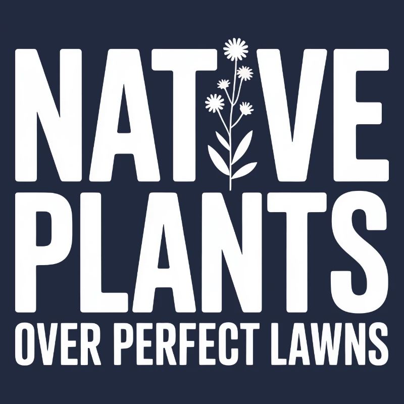 Native Plants Over Perfect Lawns