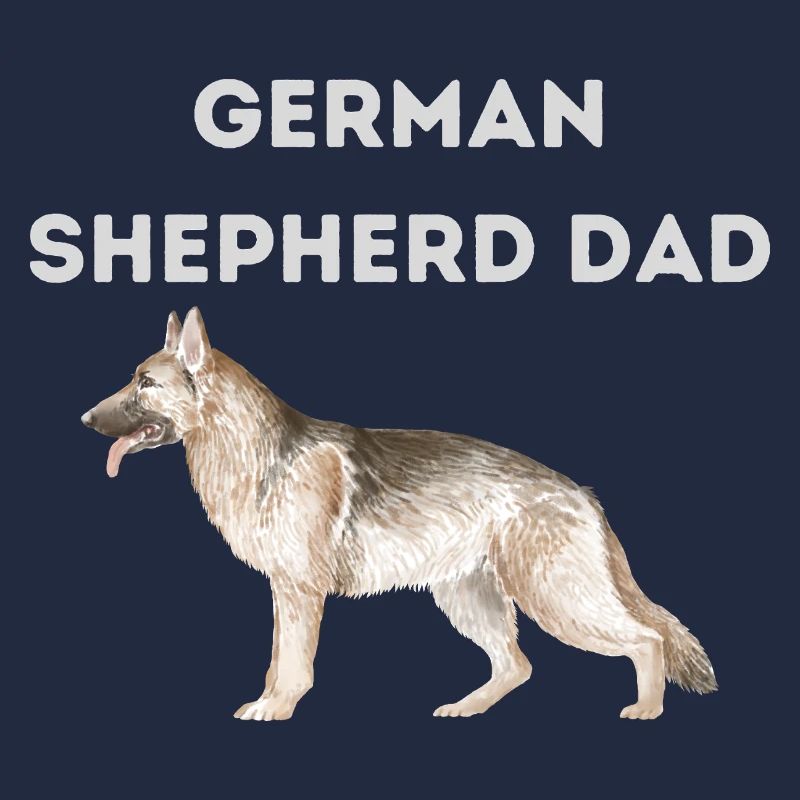 Vater eines Deutschen Schäferhundes