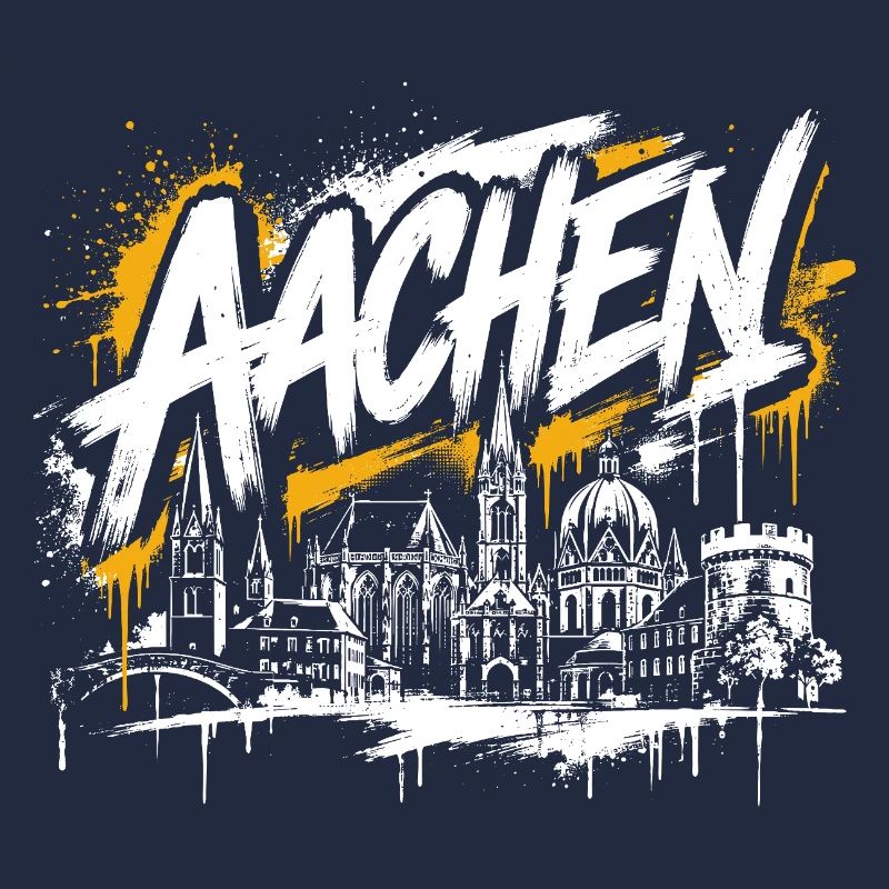 München Graffiti Skyline