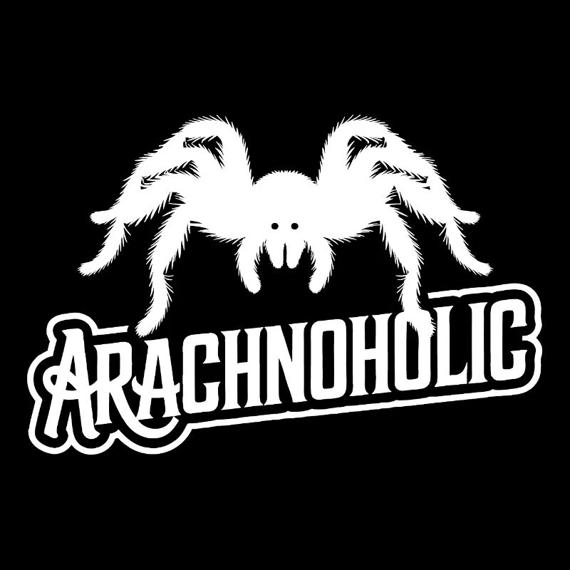 Arachnoholic große haarige Spinne Silhouette
