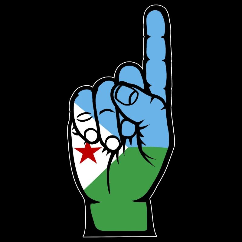 Dschibuti Flagge Nummer 1