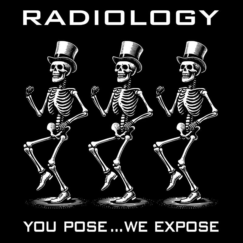 Dancing skeletons funny radiologist saying
