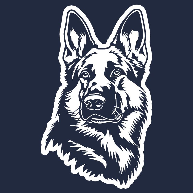 Schäferhund Hund Hundekopf