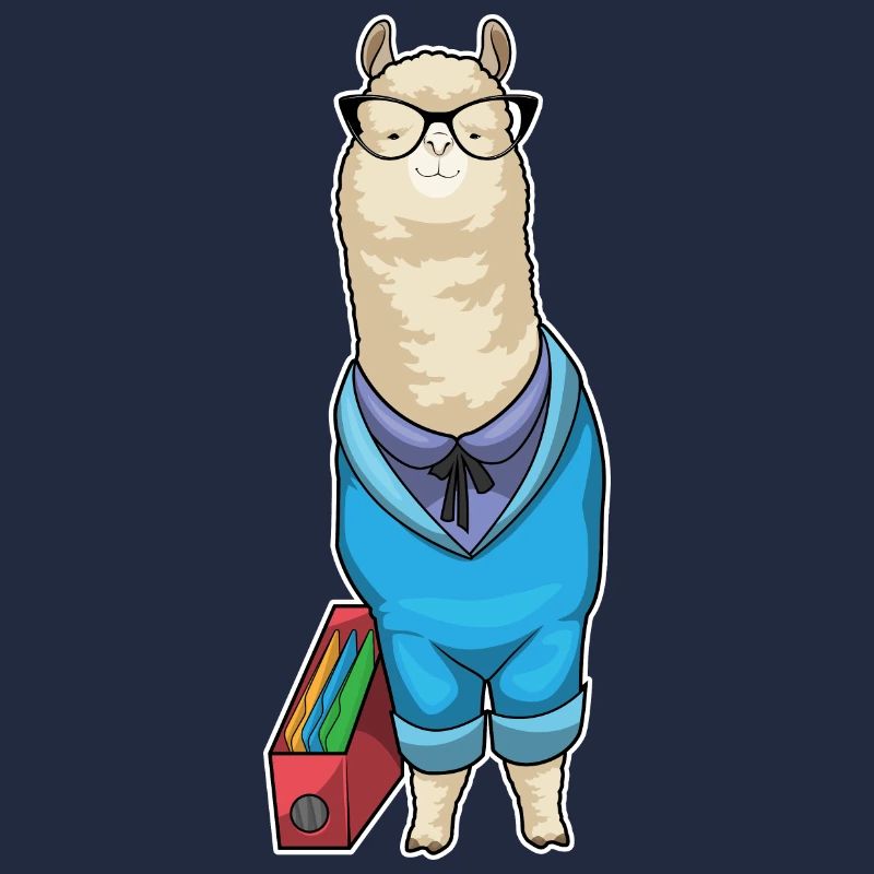 Alpaca Secretary Folder Office