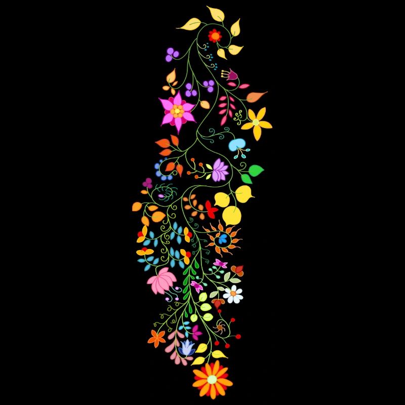 Blumenranke