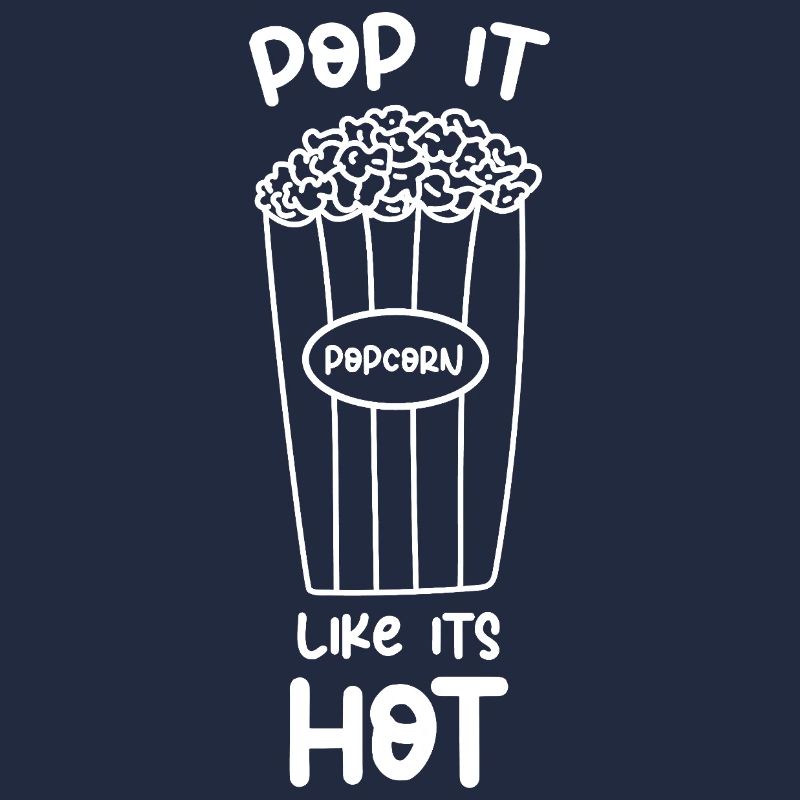 Pop It Drôle comme son design de snack au popcorn chaud