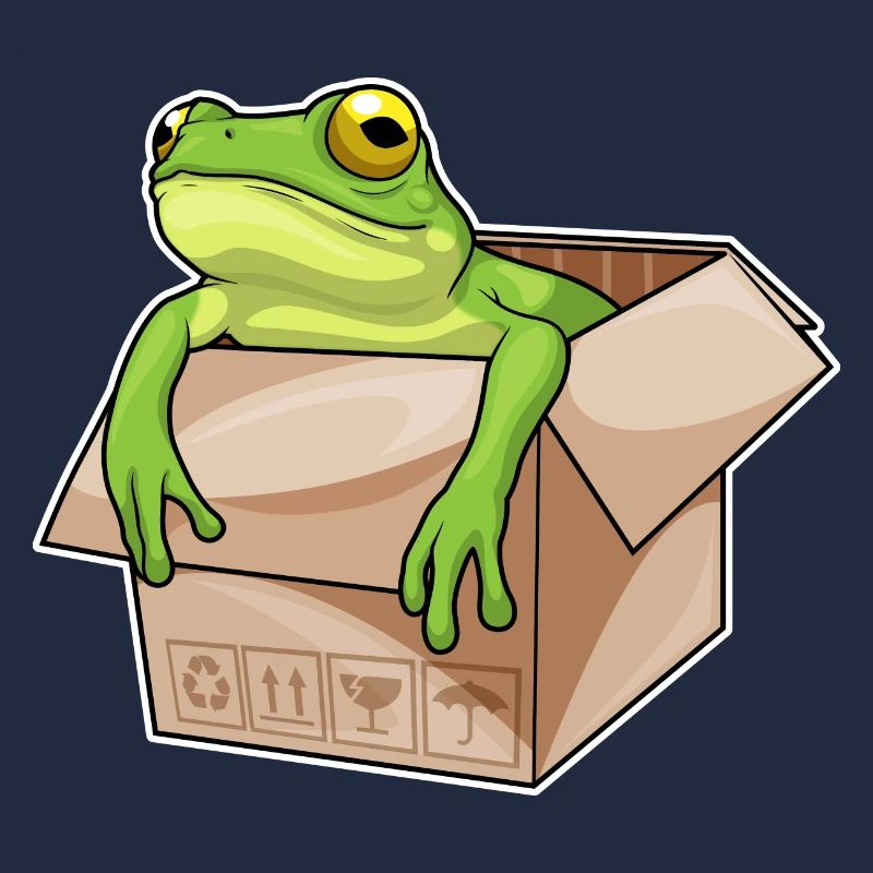 Frosch Karton