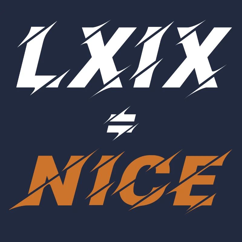 69=Nice en chiffres romains