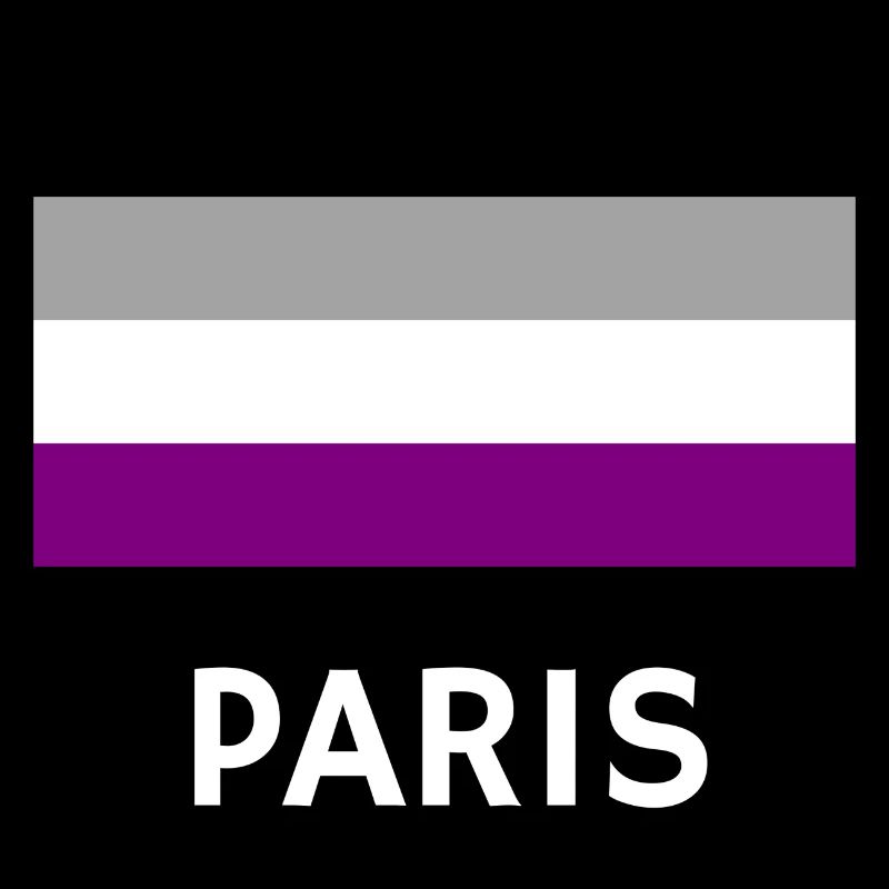 Asexualité Pride Drapeau Paris