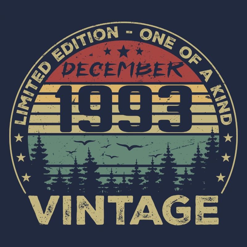 Retro Vintage Dezember 1993 Geburtstagsgeschenk