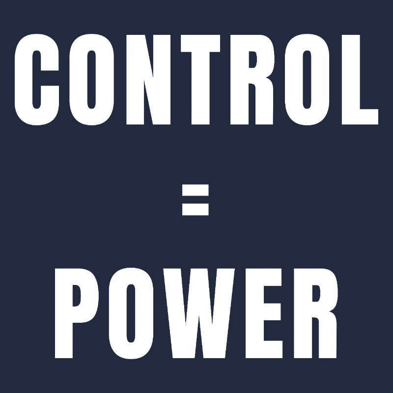 Control Equals Power Success Discipline Mindset