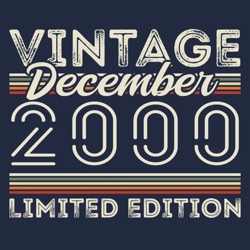 Vintage December 2000 - 25th Anniversary December
