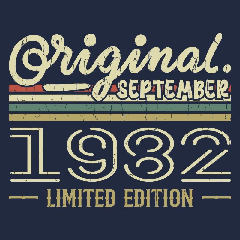 September 1982 Geburtstagsgeschenk September 1982